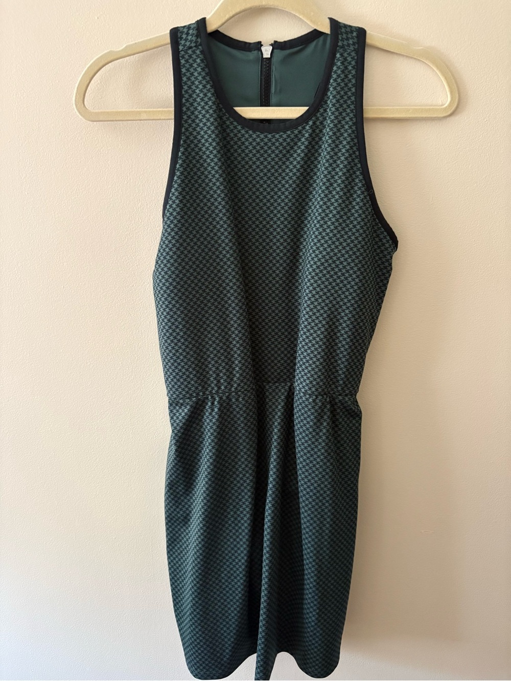 All in Motion Green and Black Checkered Athletic Dress
